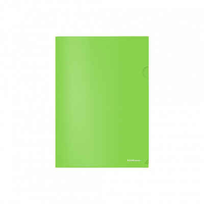 Папка-уголок пластиковая Глянцевый неон, A4, полупрозрачный, ассорти , арт. 50159, производитель ErichKrause® (Эрих Краузе), ISBN 463-0-07462-155-7№ 5