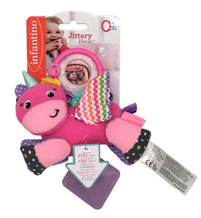 Подвесная игрушка Единорог, арт. 5057, производитель Infantino (Инфантино), ISBN 77-3-55405-057-8№ 1