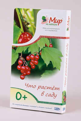 Мир на ладошке. Что растет в саду, производитель Умница, ISBN 978-5-98933-038-6№ 1