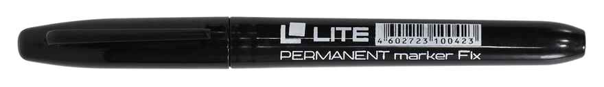 Маркер перманент. LITE FIX 1-3 мм черный круглый, арт. PMLF3-K, производитель LITE, ISBN 460-2-72310-042-3, № 2