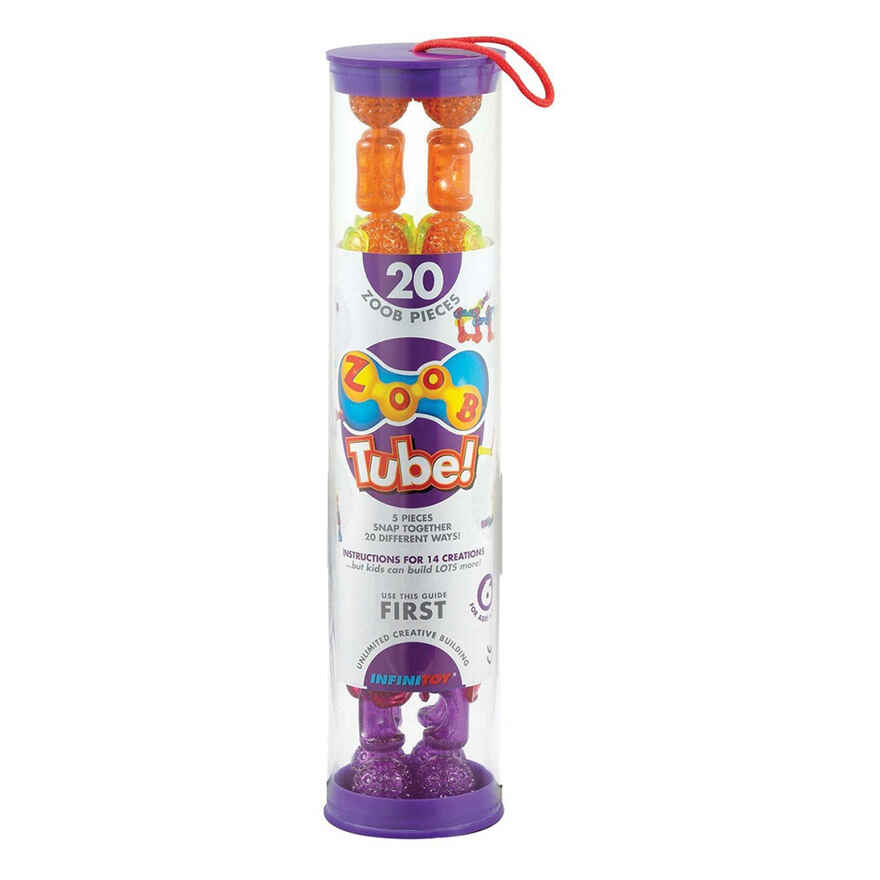 Конструктор ZOOB SPARKLE Tube 20, арт. 11022, производитель ZOOB (Зуб), ISBN 63-5-69411-022-5, № 1
