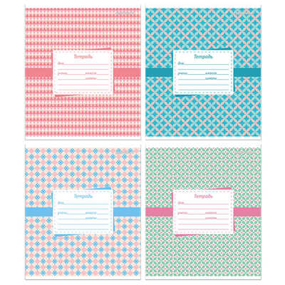 Тетрадь 18 листов Красивый орнамент в линию, арт. ТШЛ18-КО, производитель ФАРМ, ISBN 460-2-72308-474-7№ 1