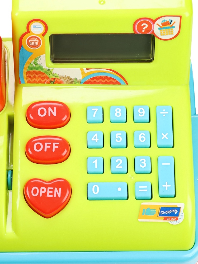 Игровой  набор Касса Универсам, арт. 1976268, производитель Рыжий кот, ISBN 461-0-14486-252-3, № 9