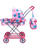 Коляска для кукол со складной люлькой и сумкой, арт. 9325C, производитель Рыжий кот, ISBN 462-0-12977-285-3, № 11