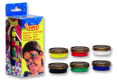 Jovi Грим-крем (пигментированный воск) в баночках 6 цветов по 8 мл. арт. J174, производитель JOVI (ДЖОВИ), ISBN 841-2-02702-557-7, № 1
