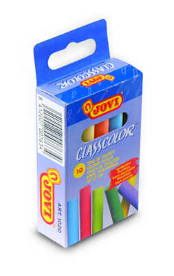 Jovi Мелки classcolor цветные 10 шт. в коробке, арт. 1020, производитель JOVI (ДЖОВИ), ISBN 841-2-02700-763-4№ 1