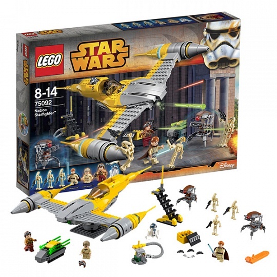 LEGO Star Wars 75092 Истребитель Набу, производитель LEGO (ЛЕГО), ISBN 570-2-01535-215-4, № 1