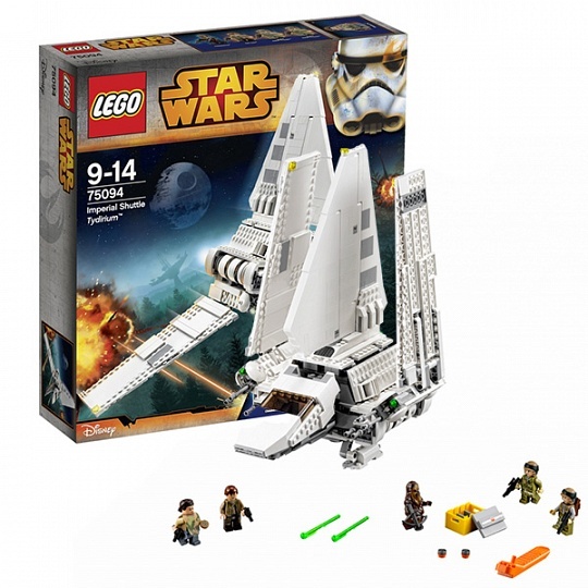 LEGO Star Wars 75094 Имперский шаттл Тайдириум, производитель LEGO (ЛЕГО), ISBN 570-2-01535-237-6, № 1