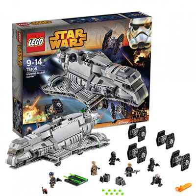 LEGO Star Wars 75106 Имперский десантный корабль, производитель LEGO (ЛЕГО), ISBN 570-2-01536-781-3№ 1