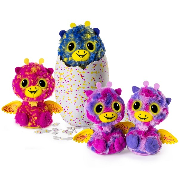 Hatchimals 19110-PINK Хетчималс сюрприз - близнецы интерактивные питомцы, вылупляющиеся из яйца, производитель Spin Master (Спин Мастер), ISBN 77-8-98866-606-7, № 2