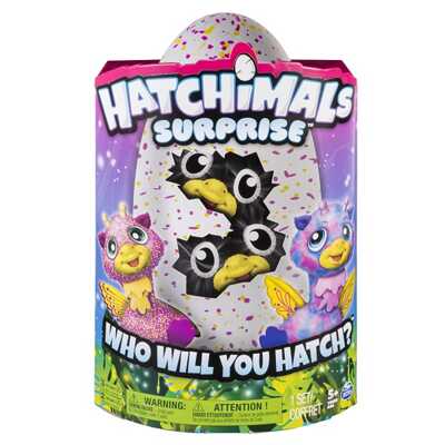 Hatchimals 19110-PINK Хетчималс сюрприз - близнецы интерактивные питомцы, вылупляющиеся из яйца, производитель Spin Master (Спин Мастер), ISBN 77-8-98866-606-7№ 1