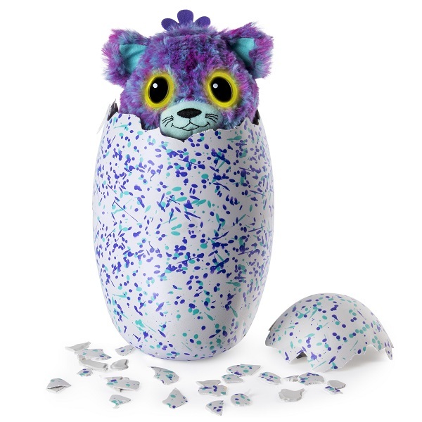 Hatchimals 19110-PURP Хетчималс сюрприз - близнецы интерактивные питомцы, вылупляющиеся из яйца, производитель Spin Master (Спин Мастер), ISBN 77-8-98866-602-9, № 3