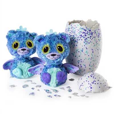 Hatchimals 19110-PURP Хетчималс сюрприз - близнецы интерактивные питомцы, вылупляющиеся из яйца, производитель Spin Master (Спин Мастер), ISBN 77-8-98866-602-9№ 4