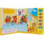 Набор из двух. Три кота. Звуковые книжки, производитель МОЗАИКА kids , ISBN 978-5-43154-021-9, № 4