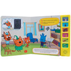 Набор из двух. Три кота. Звуковые книжки, производитель МОЗАИКА kids , ISBN 978-5-43154-021-9, № 6