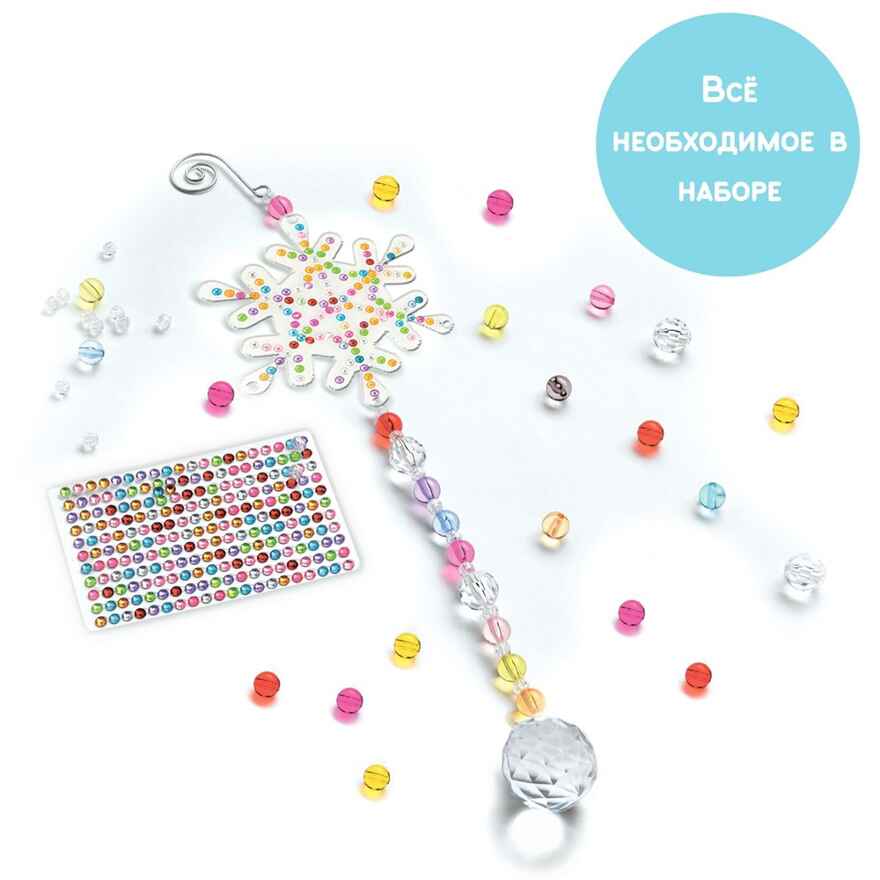 Набор для создания декора Ловец солнца &quot;Снежинка&quot;; арт.bum-7, производитель BUMBARAM (БУМБАРАМ), ISBN 462-0-03915-949-2, № 6