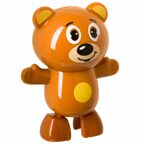 Игрушка пластиковая заводная, Bondibon, Бурый Мишка, танцует, плавает, арт. ВВ2469, производитель Bondibon (Бондибон), ISBN 489-5-13602-368-1, № 1