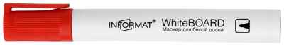 Маркер  для белых досок inФормат Board круглый, 3 мм красный, арт.WRR03R, производитель ФАРМ, ISBN 460-2-72303-623-4№ 7
