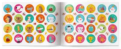 IQ игры с наклейками. Весёлые времена года 4-7 лет, производитель Айрис-пресс , ISBN 978-5-81128-515-0№ 4