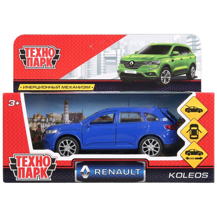 Машина металлическая Технопарк RENAULT KOLEOS, арт. KOLEOS-BU, производитель Симбат, ISBN 469-0-59016-266-8, № 1