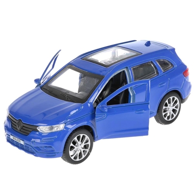 Машина металлическая Технопарк RENAULT KOLEOS, арт. KOLEOS-BU, производитель Симбат, ISBN 469-0-59016-266-8 № 2