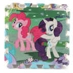 Коврик-пазл My little pony 8 сегментов, арт. FS-MLP, производитель Симбат, ISBN 469-0-59006-923-3, № 1