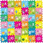 Коврик-пазл Мой маленький пони с вырезанными буквами, арт. FS-ABC-MLP, производитель Симбат, ISBN 469-0-59007-327-8, № 1