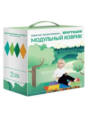 Модульный коврик ОРТОДОН Набор №8 - Лесная тропинка, арт. 4603320052566, производитель Ортодон, ISBN 460-3-32005-256-6№ 2