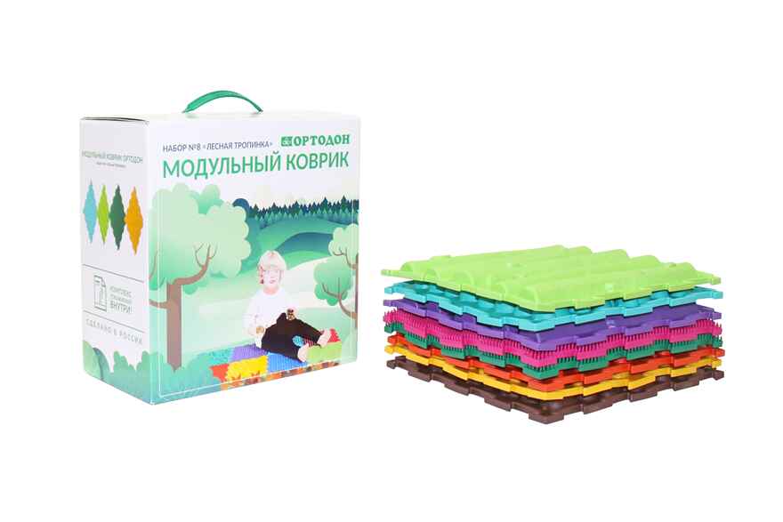 Модульный коврик ОРТОДОН Набор №8 - Лесная тропинка, арт. 4603320052566, производитель Ортодон, ISBN 460-3-32005-256-6, № 10