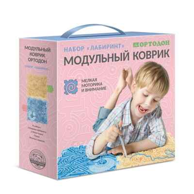 Модульный коврик ОРТОДОН набор Лабиринт, арт. 4603312282087, производитель Ортодон, ISBN 460-3-31228-208-7№ 2