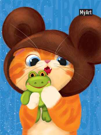 MyArt. MeowBook Скутчбук. Плюшевый котик, производитель Проф-Пресс , ISBN 467-0-15904-144-3№ 1