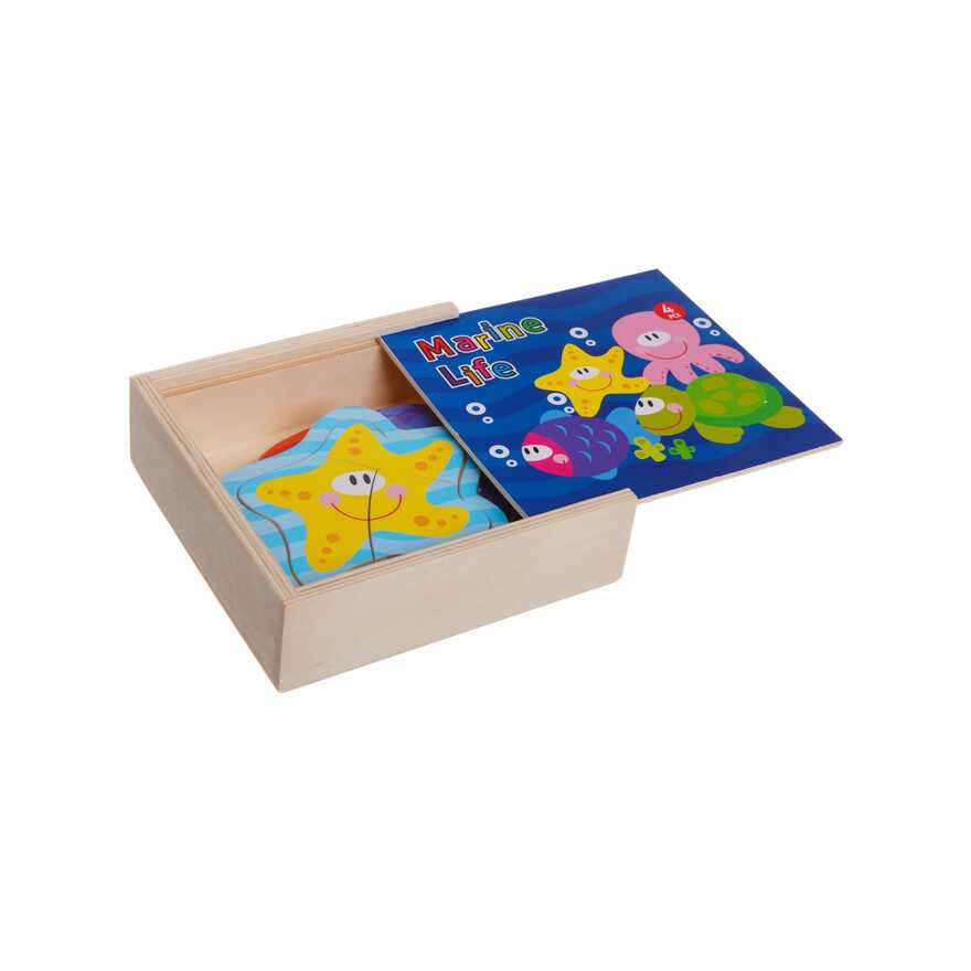 Пазлы Морские обитатели, арт. ВВ1094, производитель Bondibon (Бондибон), ISBN 489-5-13600-995-1, № 3