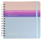 Скетчбук  Curly aquarelle gradient touch, арт. LXSBCA195-GT, производитель ФАРМ, ISBN 460-2-72315-363-4, № 11