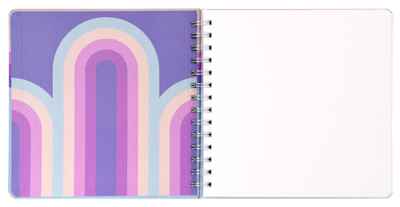 Скетчбук  Curly aquarelle gradient touch, арт. LXSBCA195-GT, производитель ФАРМ, ISBN 460-2-72315-363-4№ 8