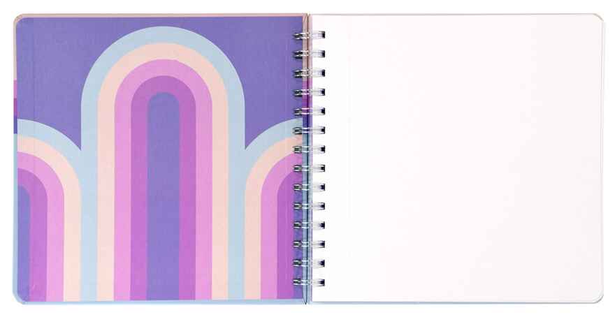 Скетчбук  Curly aquarelle gradient touch, арт. LXSBCA195-GT, производитель ФАРМ, ISBN 460-2-72315-363-4, № 8
