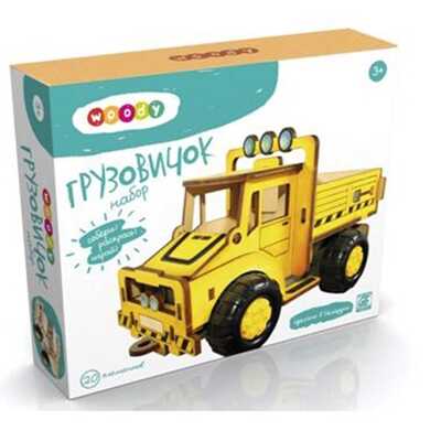 Набор Грузовичок, арт. 0-0617, производитель Woody, ISBN 481-2-19100-061-7№ 3