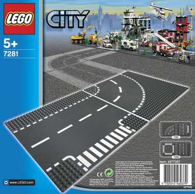 LEGO City 7281 Т-образная развязка, производитель LEGO (ЛЕГО), ISBN 570-2-01539-875-6№ 1