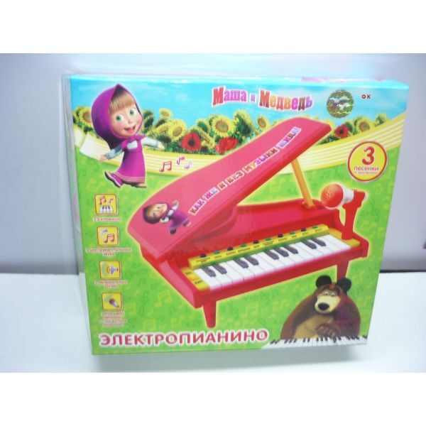 Электропианино Играем вместе Львенок и черепаха (с микрофоном), арт. B290220-R, производитель Симбат, ISBN 464-0-00171-508-2, № 2