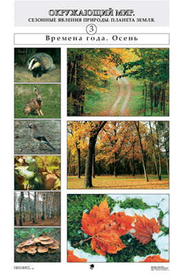 Окружающий мир. Сезонные явоения природы. Планета Земля., производитель Школьная Книга , ISBN 978-5-92190-673-0, № 1