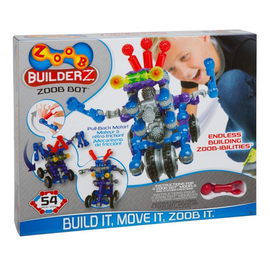 Конструктор ZOOB Builder-Z ZOOB BOT Building Set , арт. 0Z14001TL, производитель ZOOB (Зуб), ISBN 63-5-69414-001-7, № 1